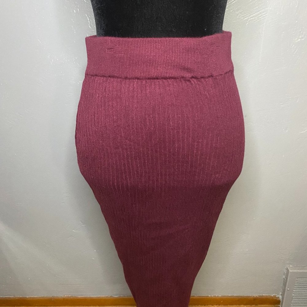 Say What?? ribbed pencil skirt